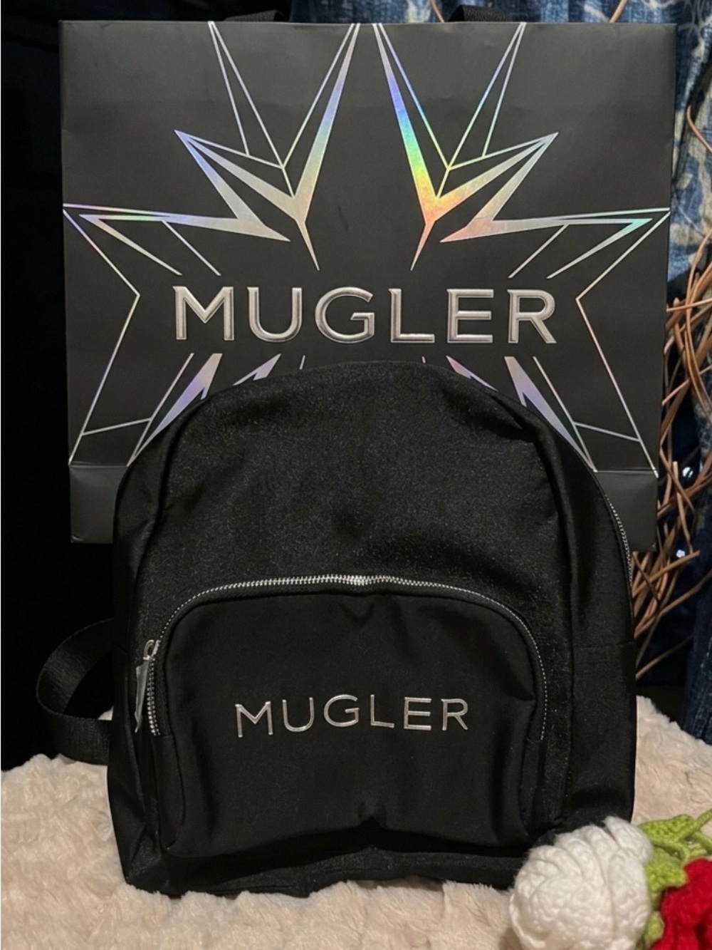 nwt Mugler Backpack